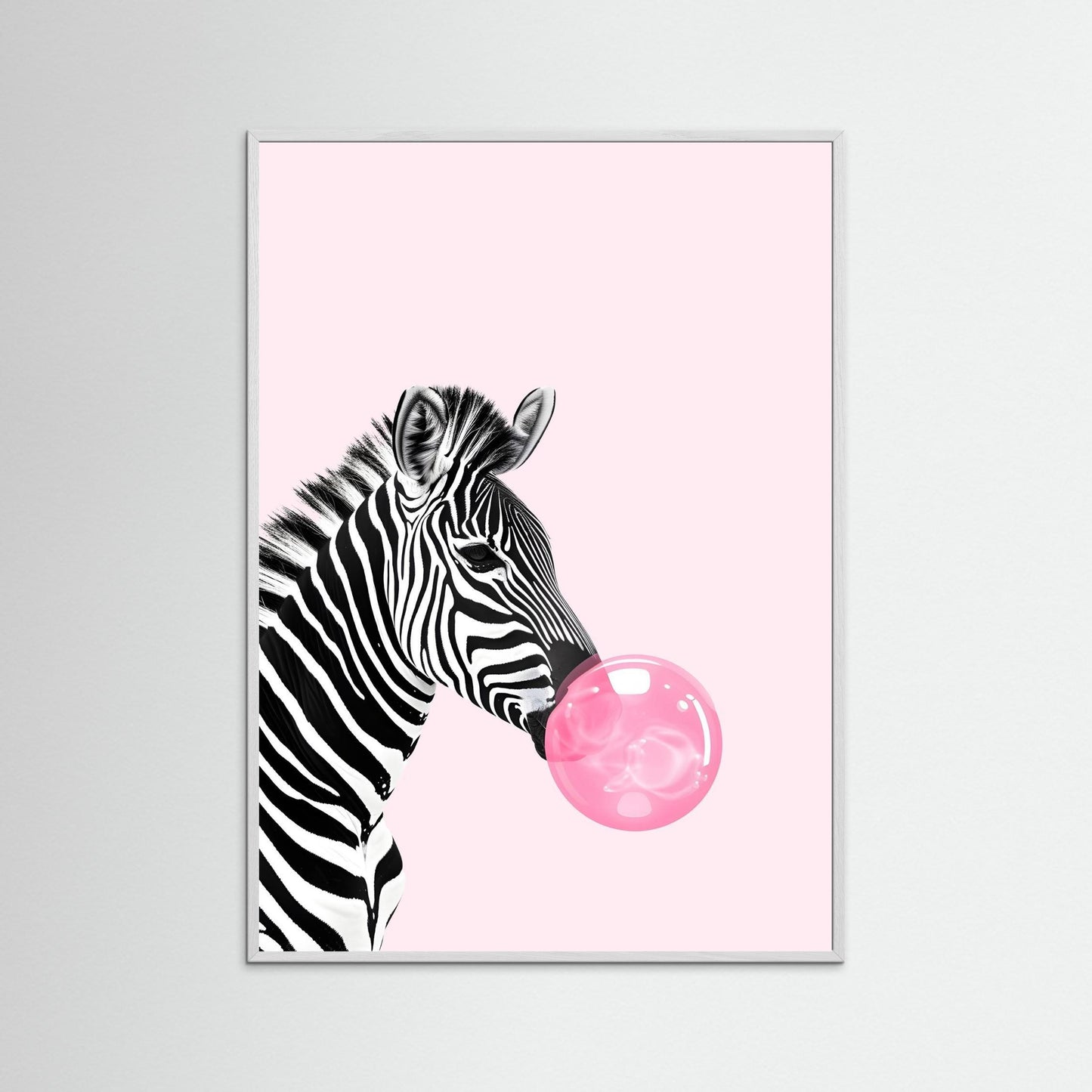 The Bubblegum Zebra