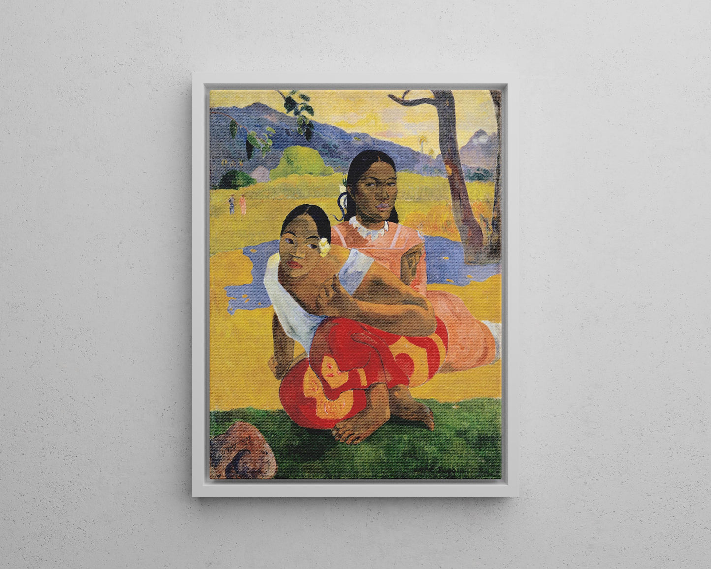 Two Tahitian Women, When will you marry