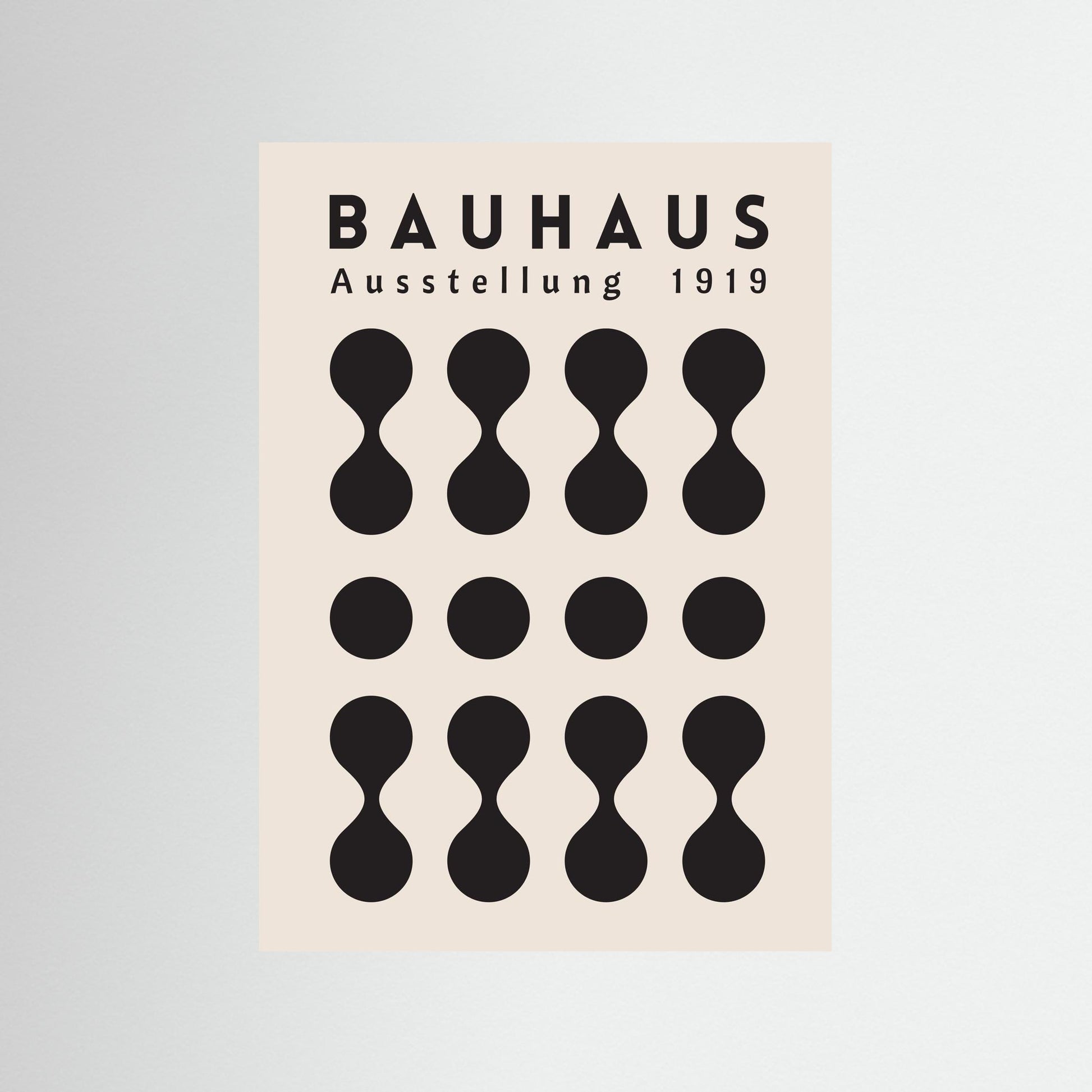 Bauhaus Abstract Black Forms
