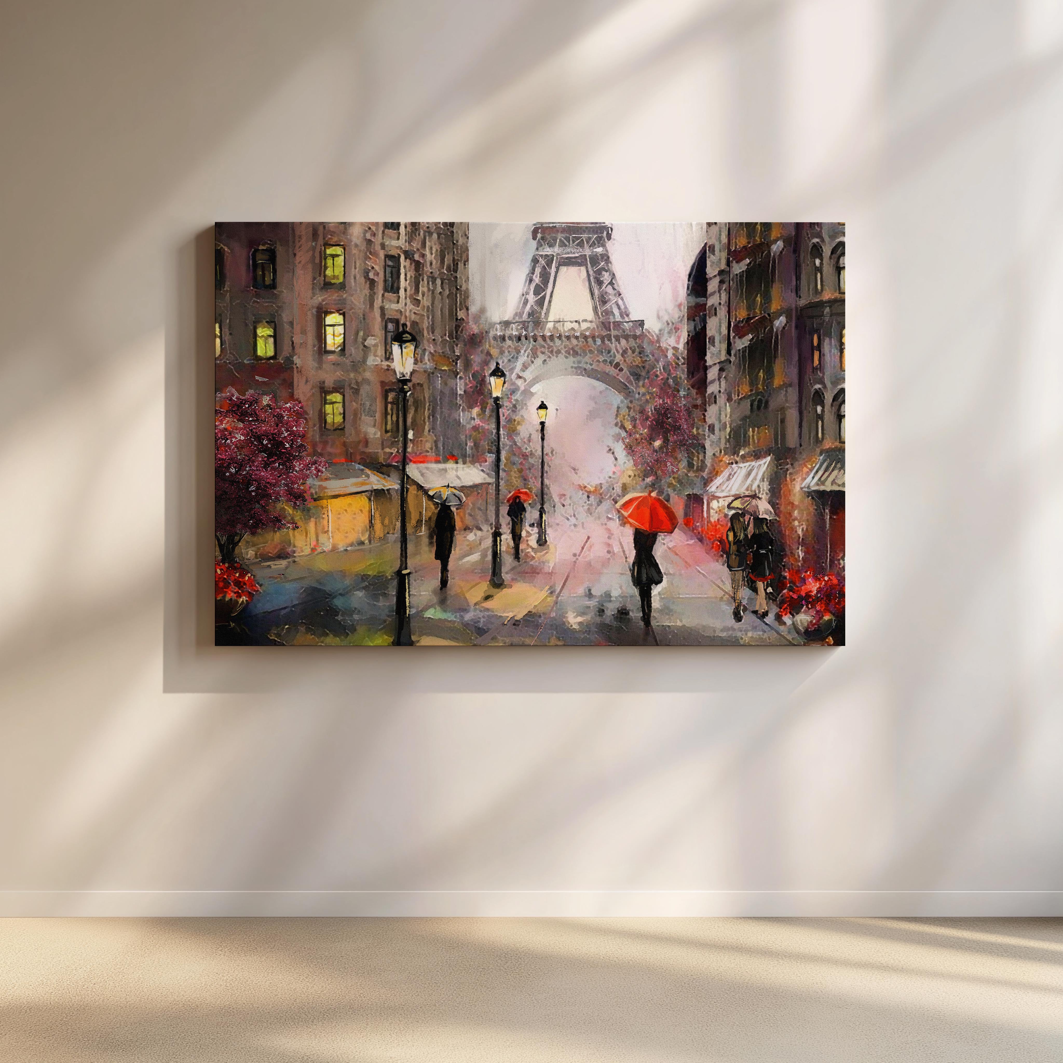 Misty Morning in Paris