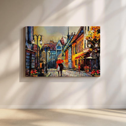 Enigmatic European Alley