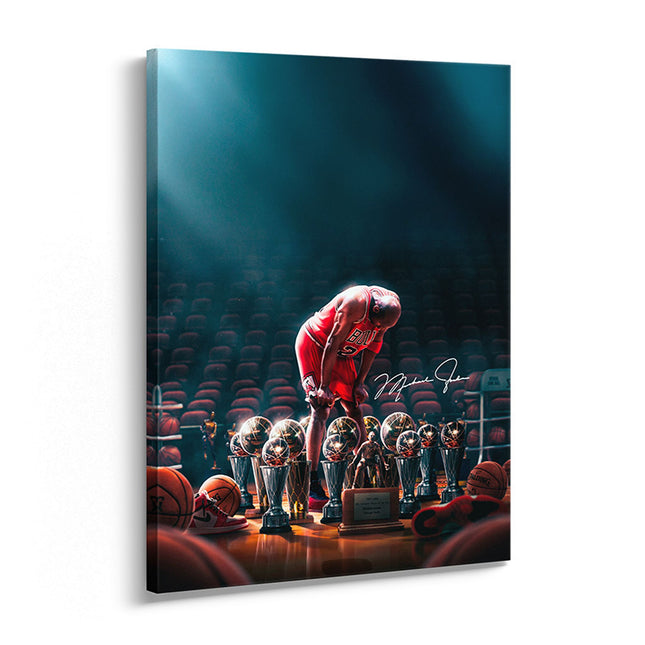 Championship Silence Red Jersey Canvas