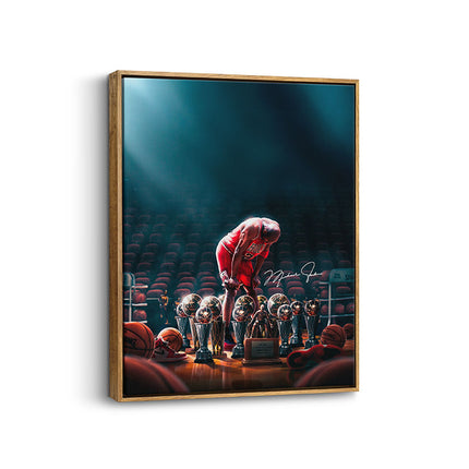 Championship Silence Red Jersey Canvas