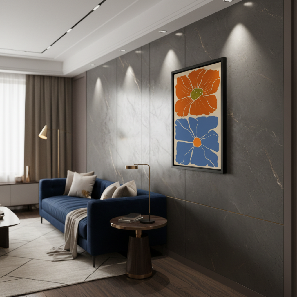 Duo Bloom – Canvas Wall Art