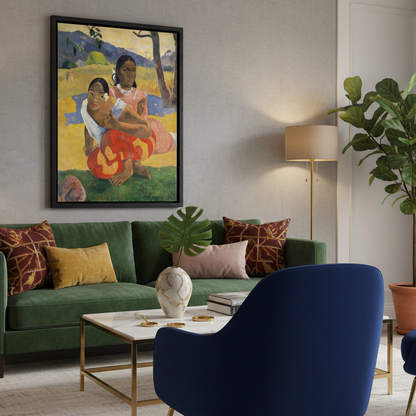 Two Tahitian Women, When will you marry