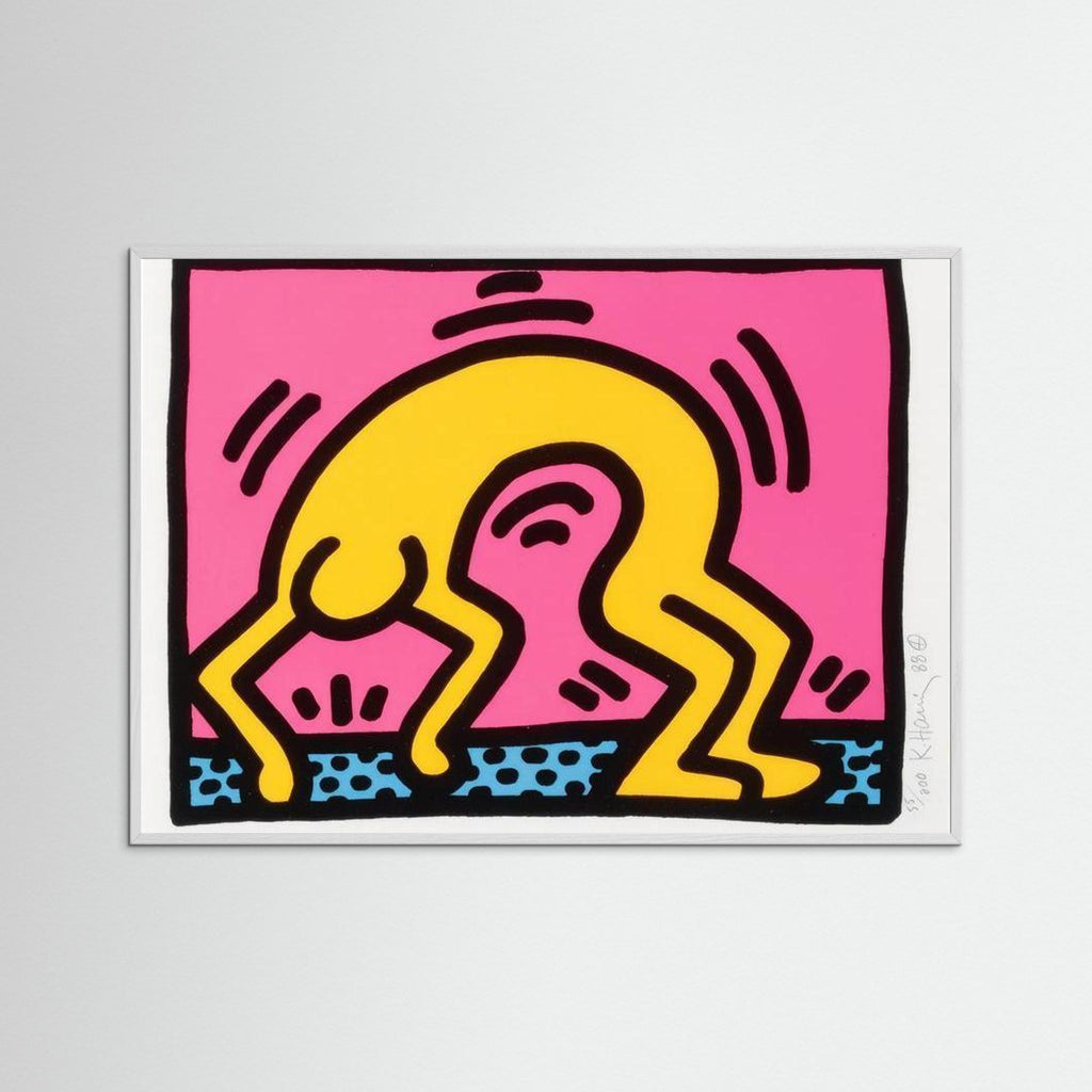 Abstract Pop Art Figure