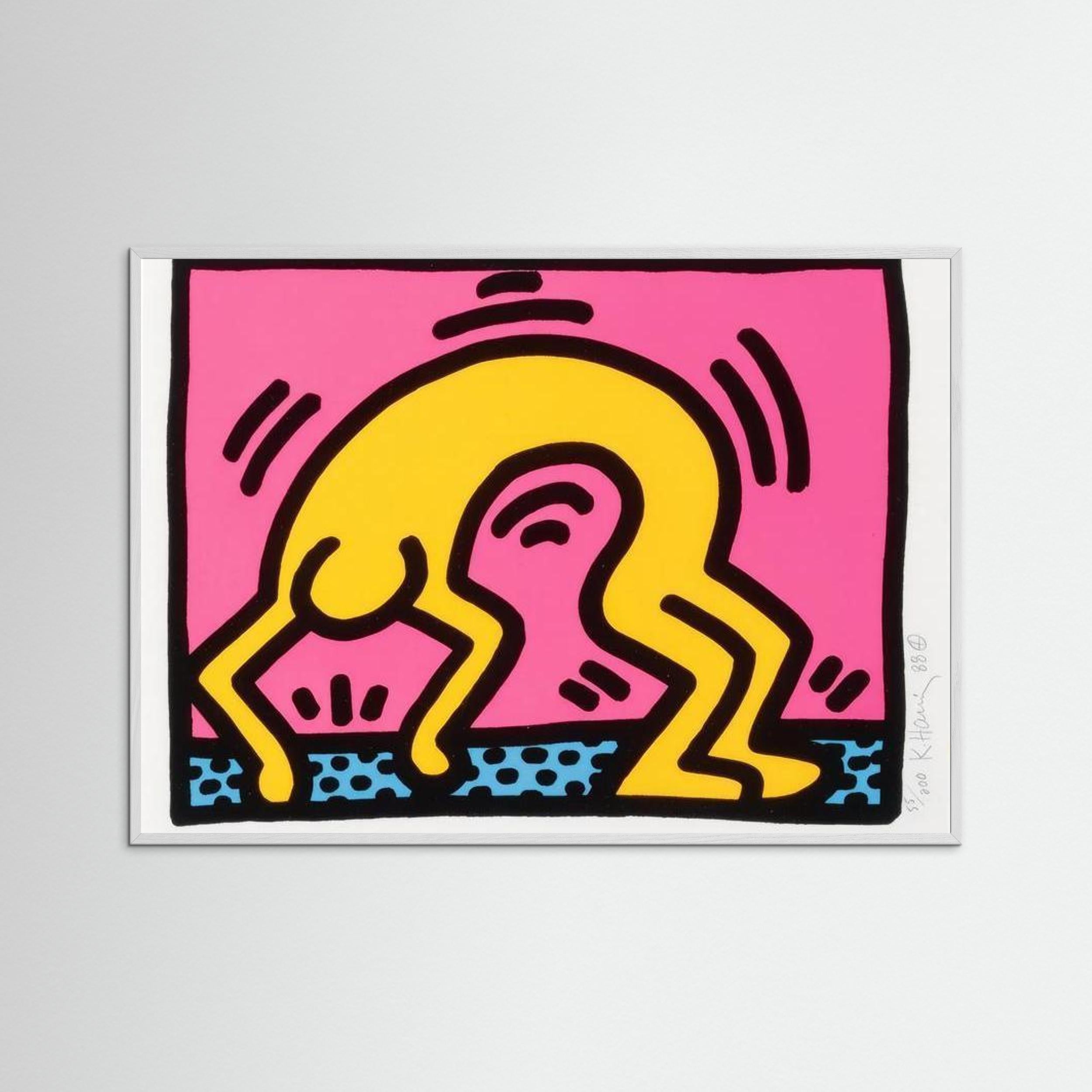 Abstract Pop Art Figure