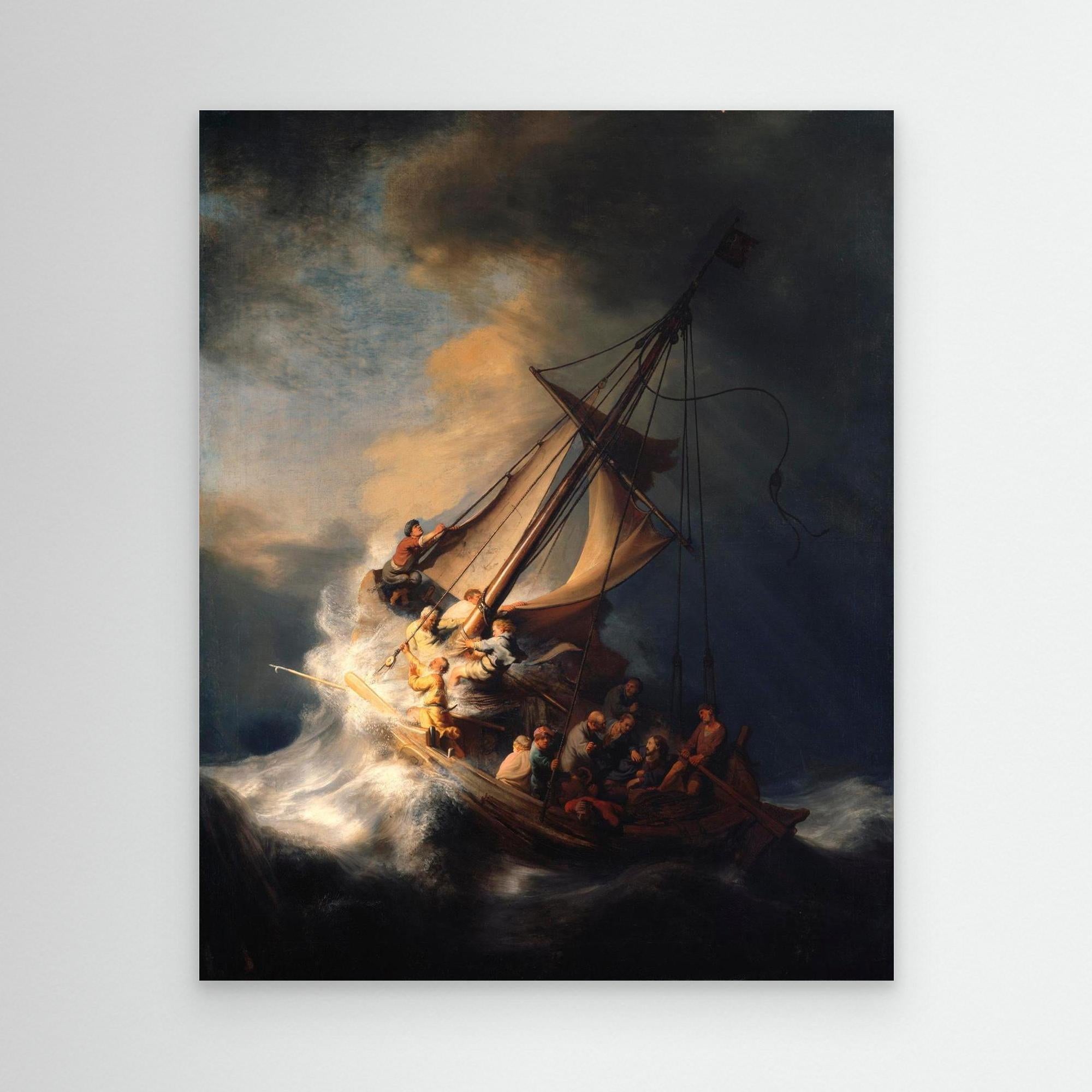 The Storm on the Sea – Canvas Wall Art