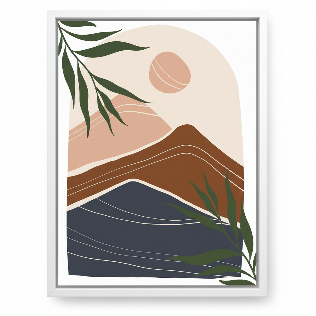 Nature's Palette – Framed Canvas Wall Art
