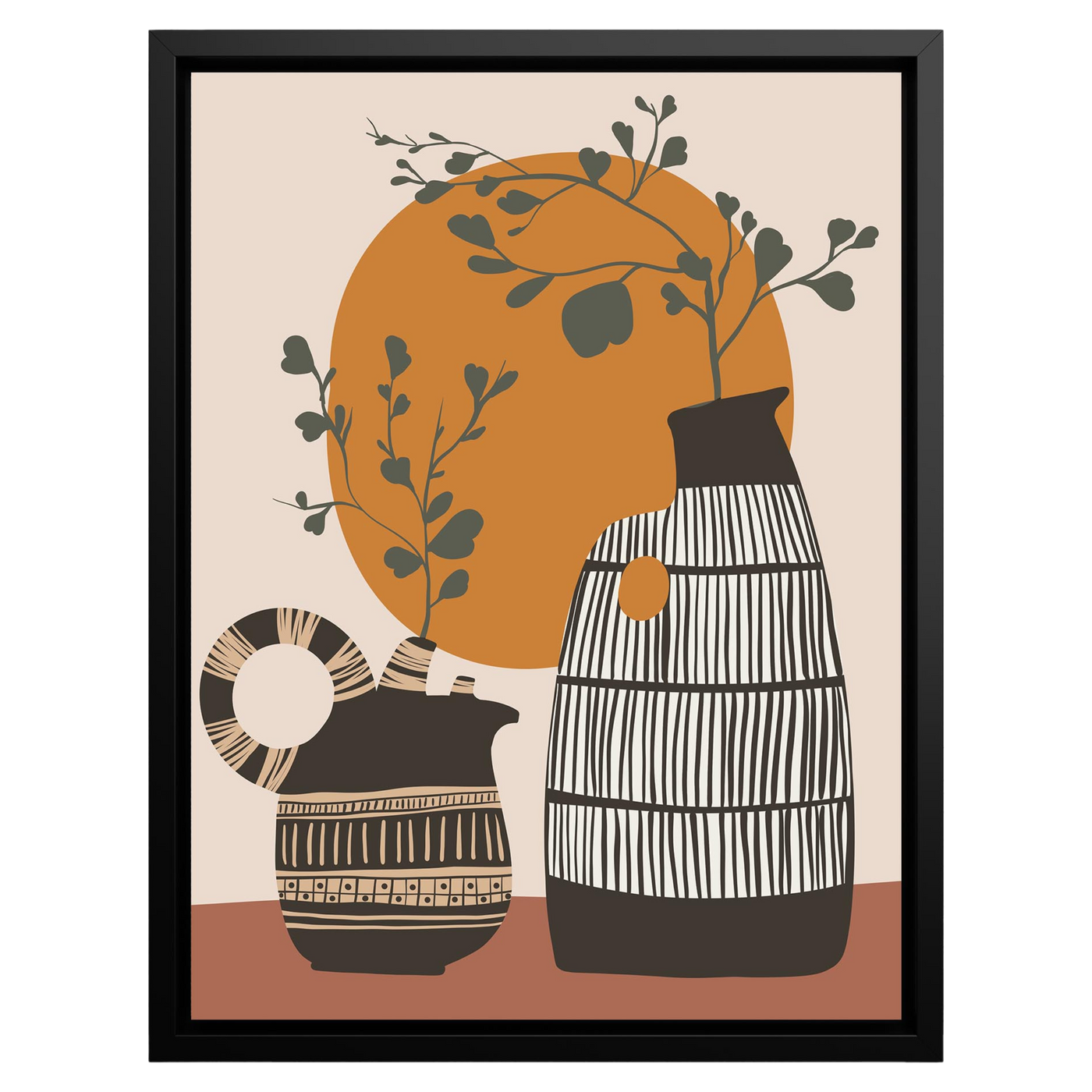 Earthy Oasis – Wall Canvas Art Decor