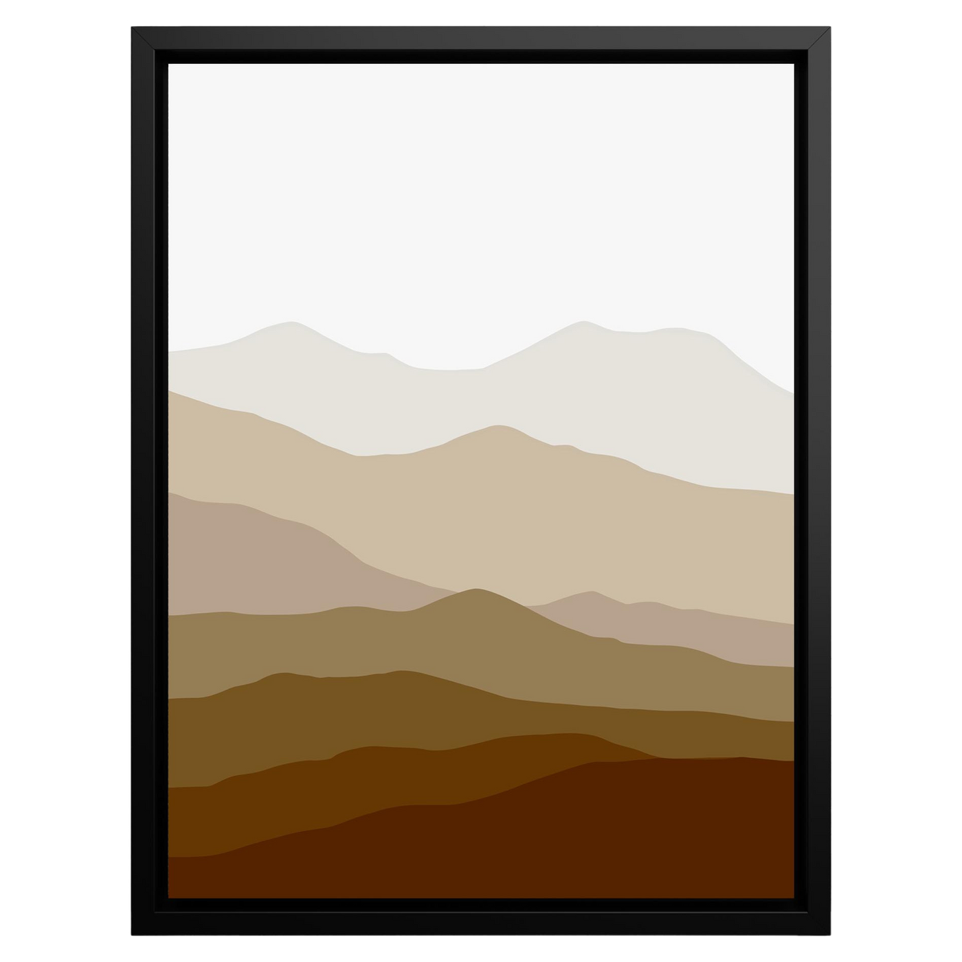 Mountain Serenade – Framed Canvas Wall Art