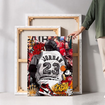Jordan Street Legend Canvas Print