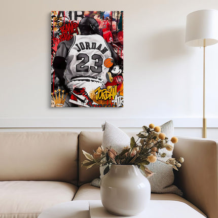 Jordan Street Legend Canvas Print