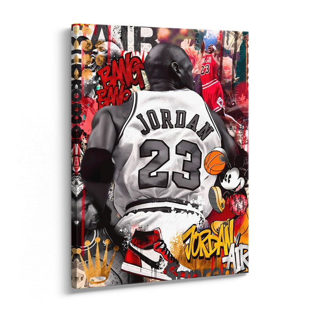 Jordan Street Legend Canvas Print