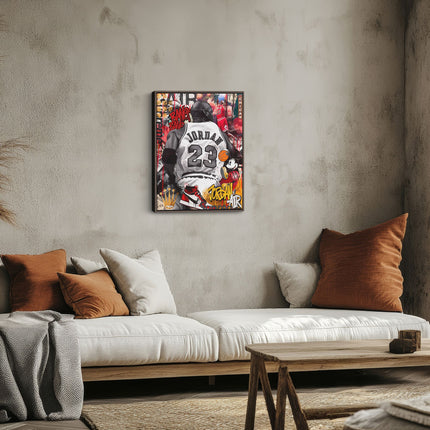 Jordan Street Legend Canvas Print
