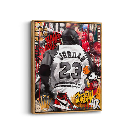 Jordan Street Legend Canvas Print