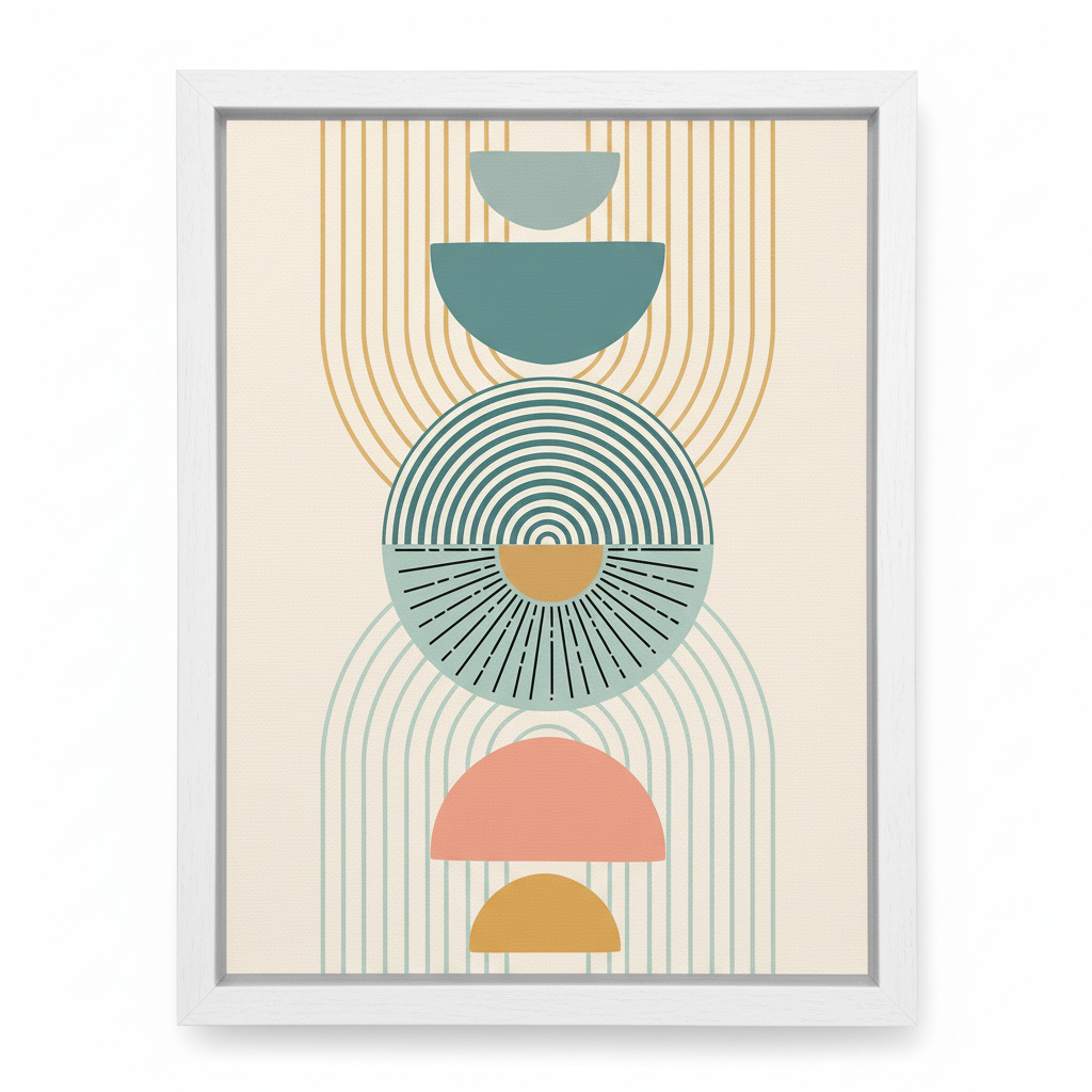 Harmony Circles – Canvas Wall Art