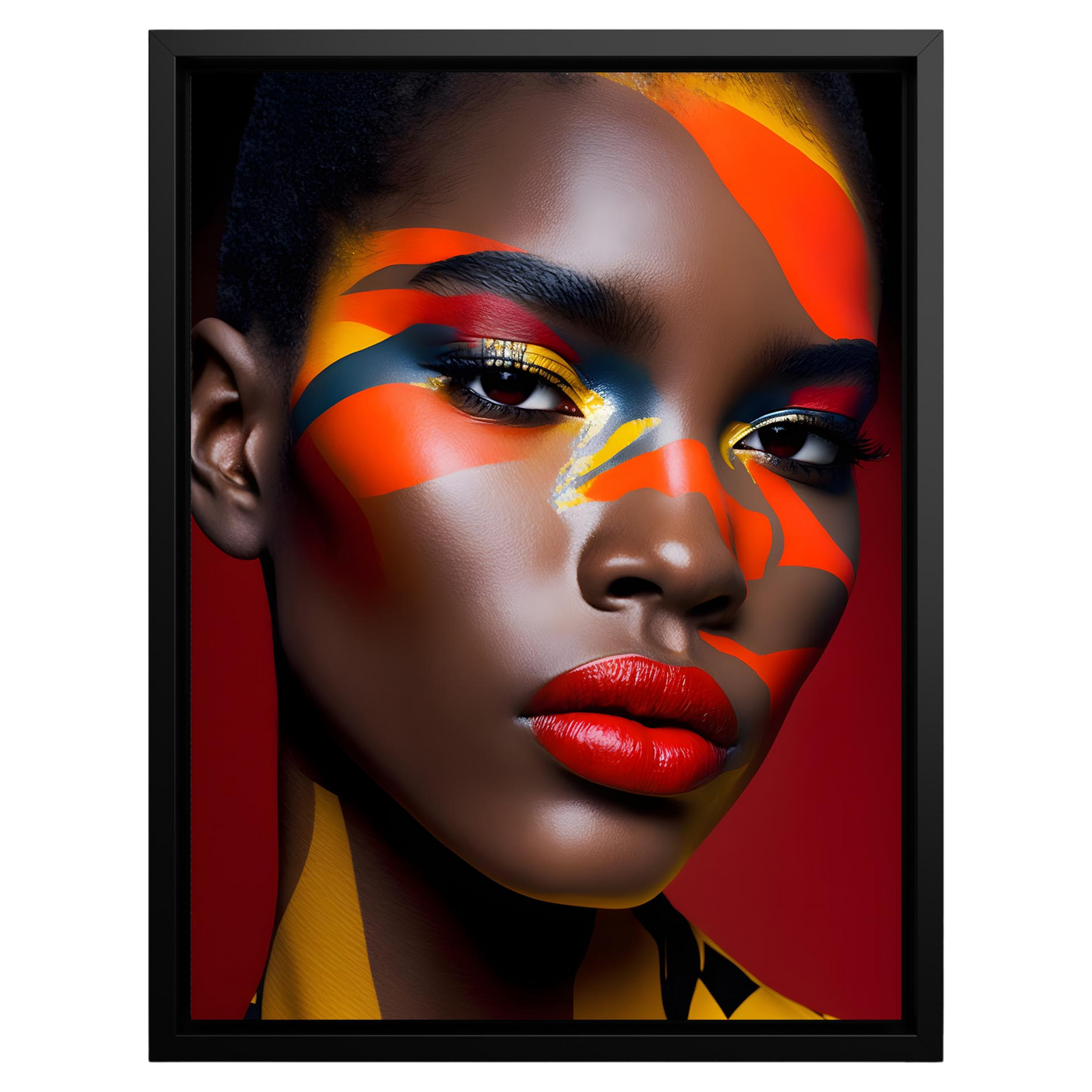 Fiery Elegance | Canvas Wall Art