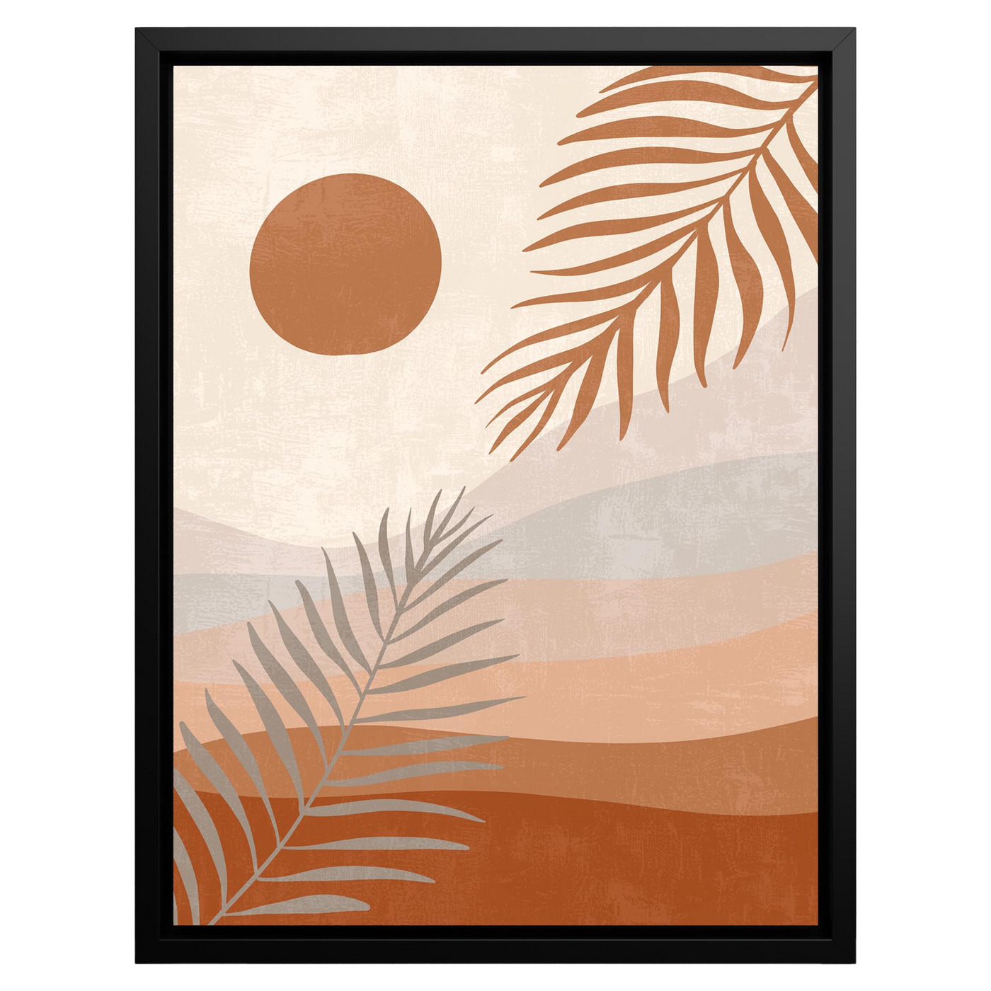 Desert Oasis – Framed Canvas Wall Art