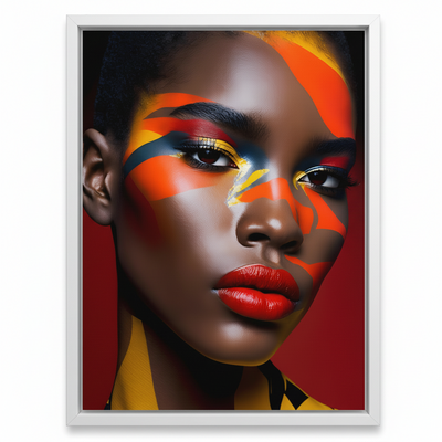 Fiery Elegance | Canvas Wall Art