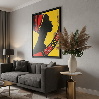 Abstract Elegance – Digital Canvas Art Prints