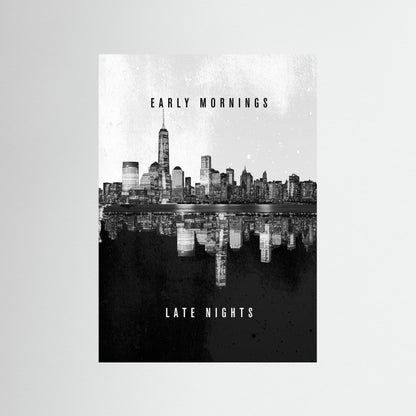 City Vibes Early Mornings and Late Nights