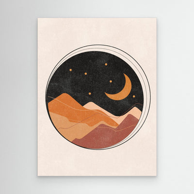 Sunset Serenity – Framed Canvas Wall Art