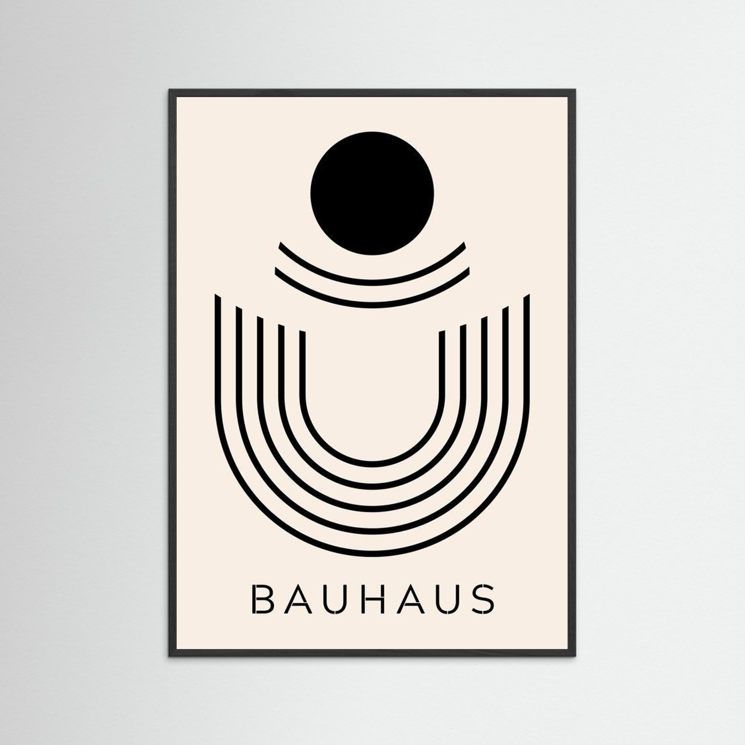 Bauhaus Sun & U” Minimalist