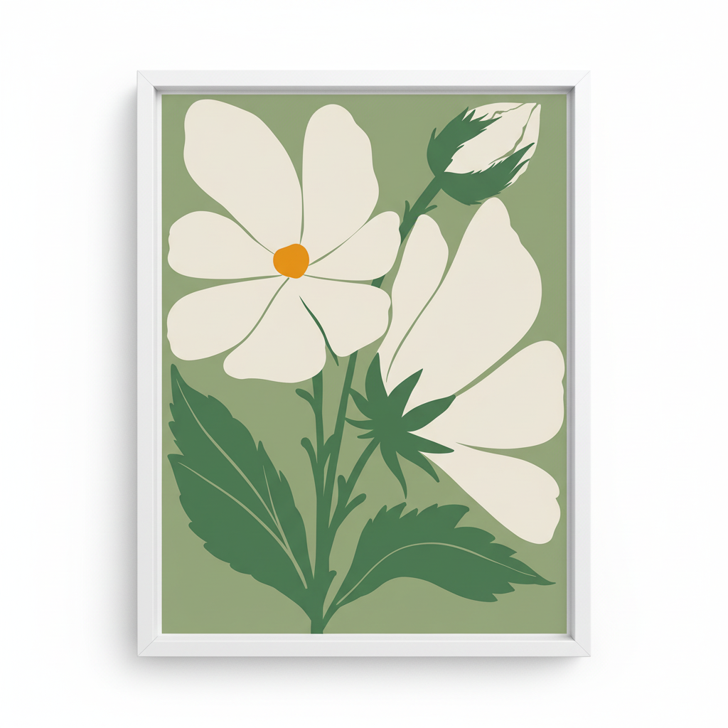 Garden Bliss – Framed Canvas Wall Art