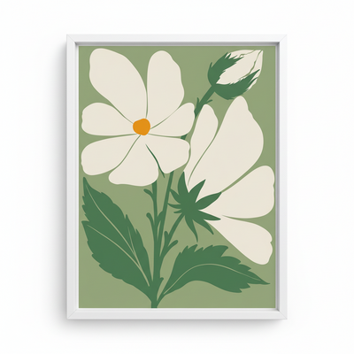 Garden Bliss – Framed Canvas Wall Art