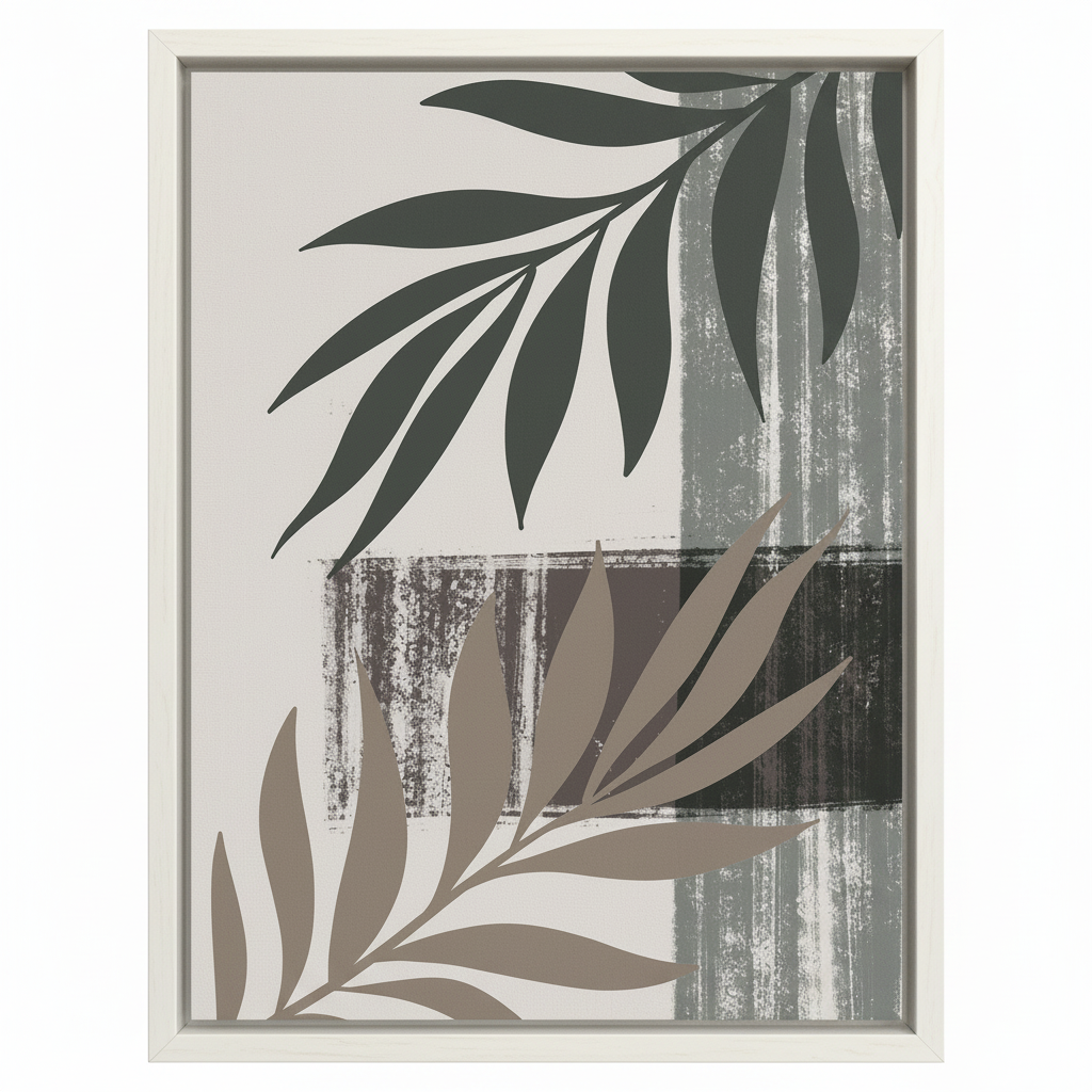 Botanical Bliss – Framed Canvas Wall Art