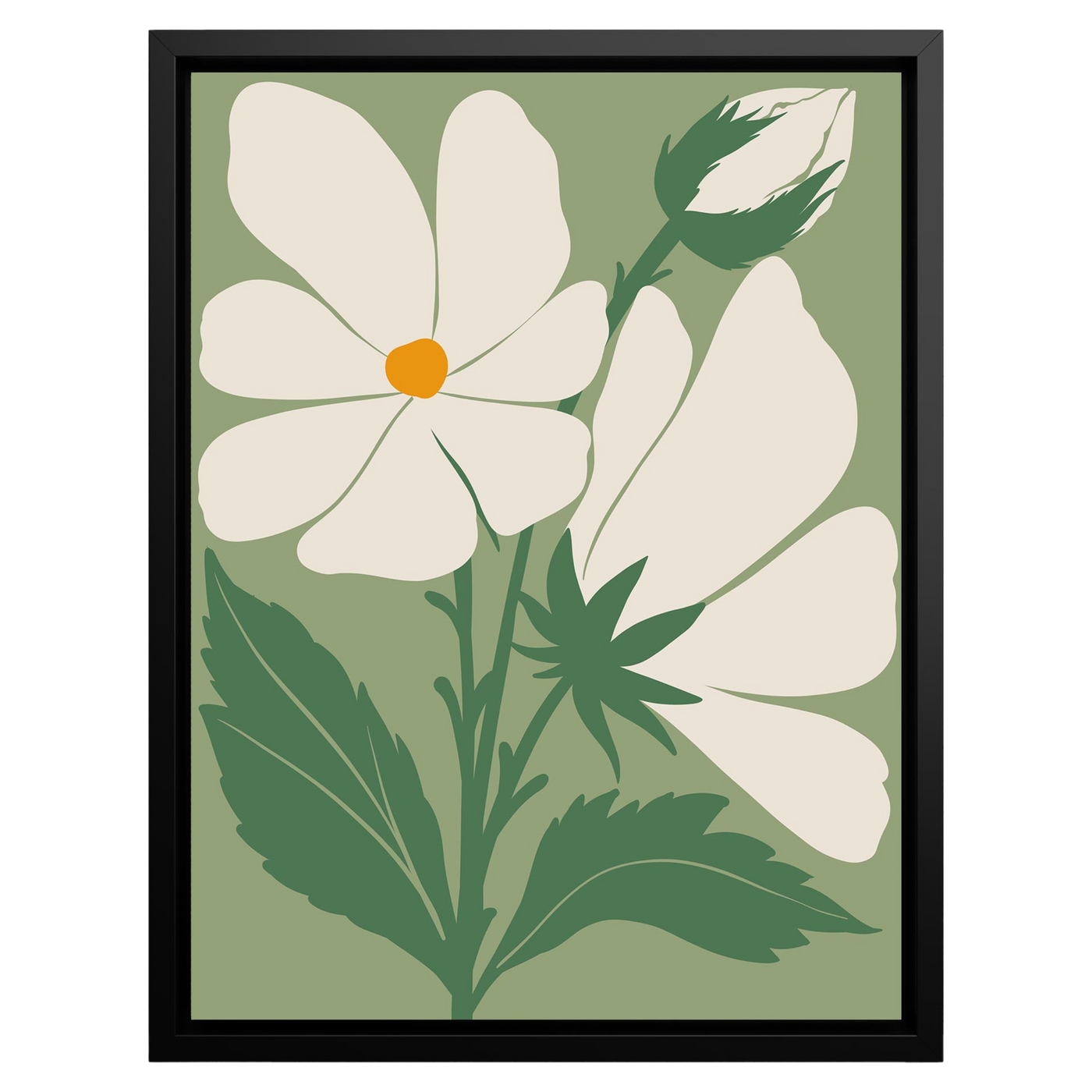 Garden Bliss – Framed Canvas Wall Art