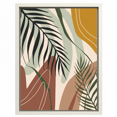 Botanical Bliss – Framed Canvas Wall Art