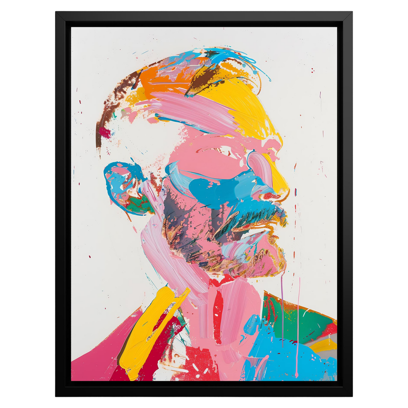 Colorful Essenc | Striking Framed Wall Canvas