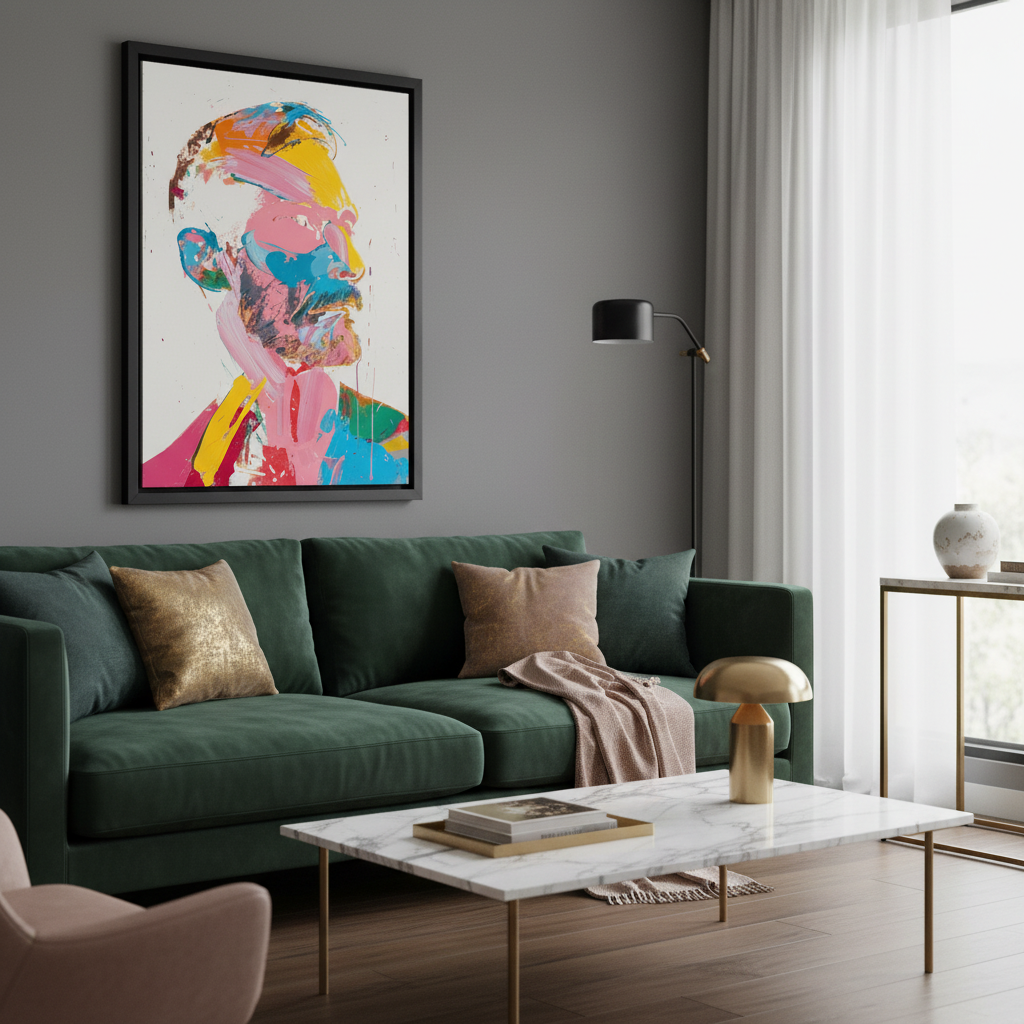 Colorful Essenc | Striking Framed Wall Canvas