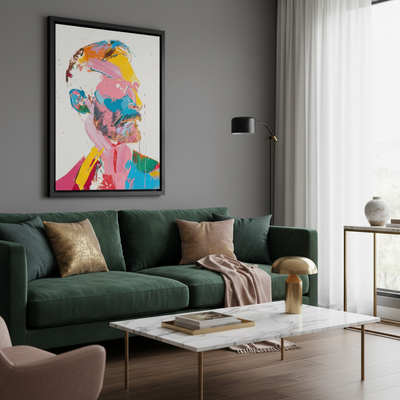 Colorful Essenc | Striking Framed Wall Canvas