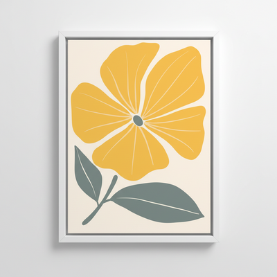 Bold Blossom – Digital Canvas Art Prints