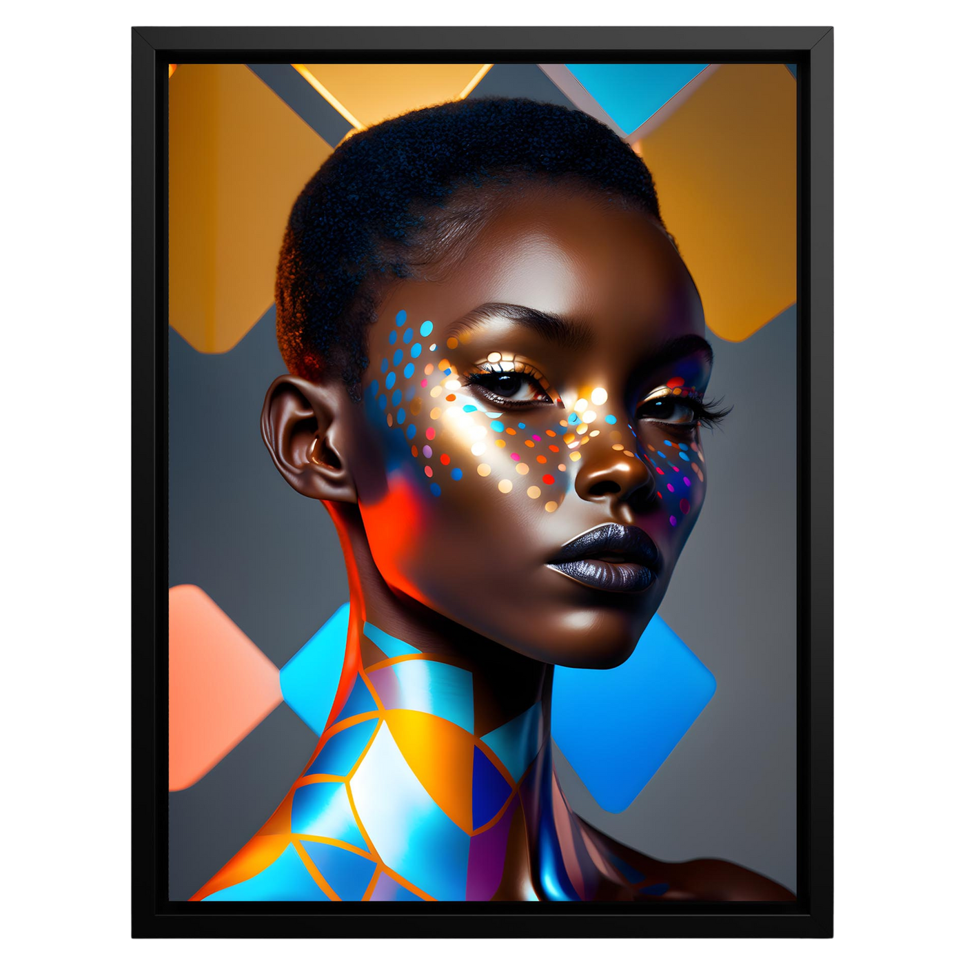 Chromatic Grace | Canvas Wall Art