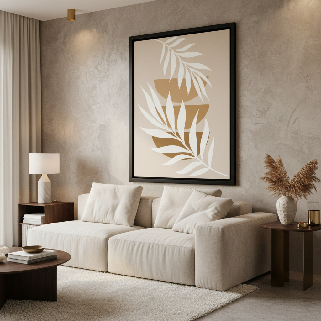 Boho Bliss – Framed Canvas Wall Art