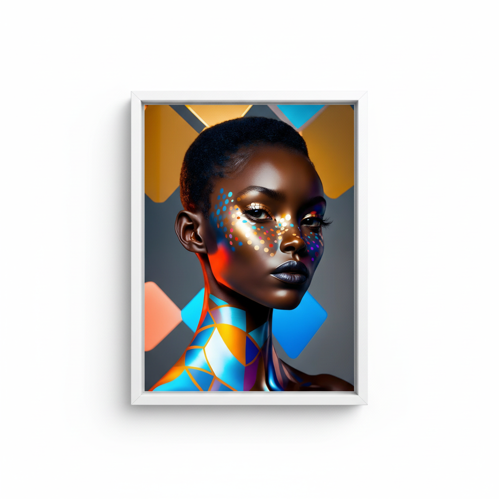 Chromatic Grace | Canvas Wall Art