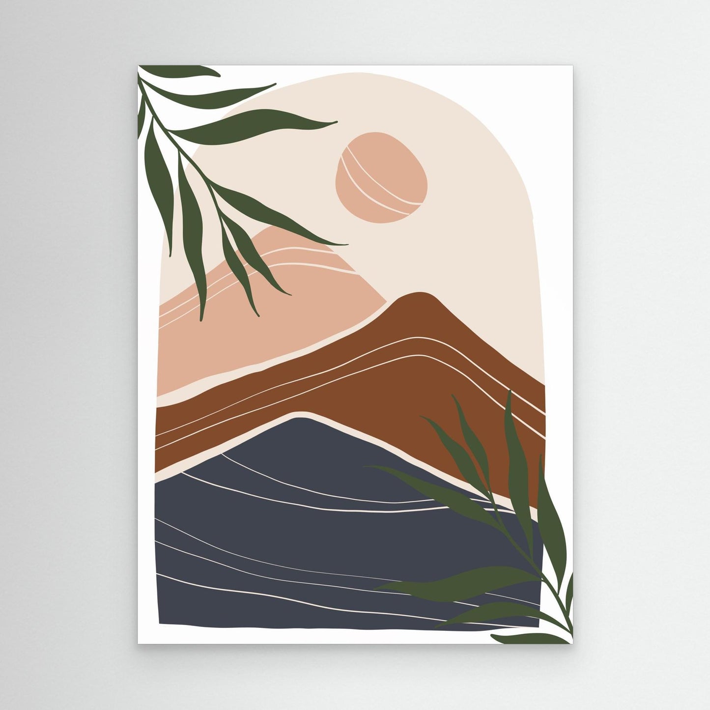 Nature's Palette – Framed Canvas Wall Art