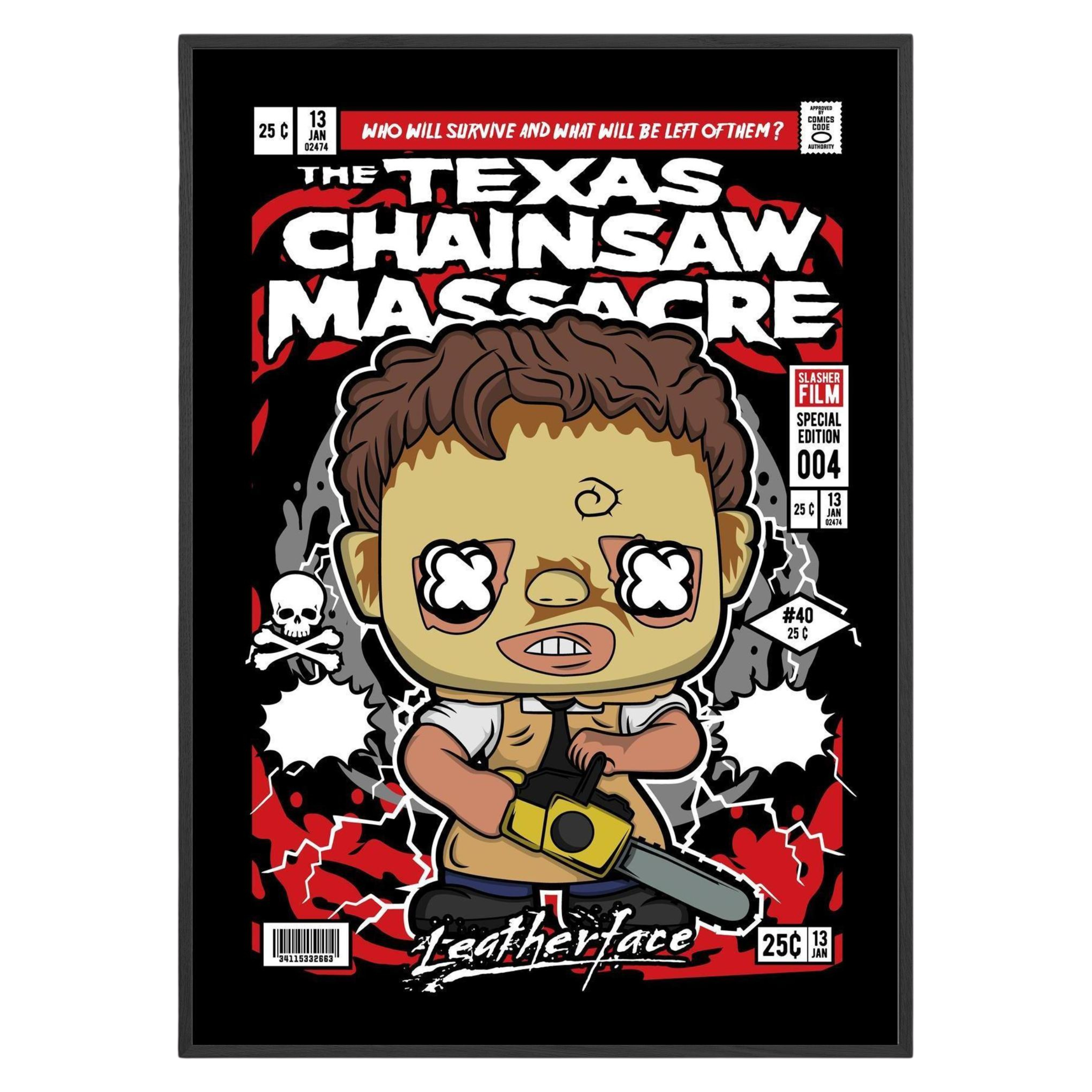 TexasChainsaw Mascot