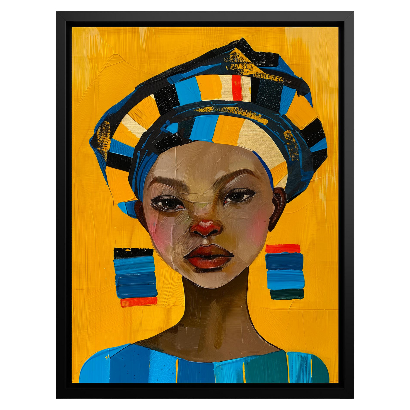 Bold Identities Reimagine – Framed Canvas Wall Art