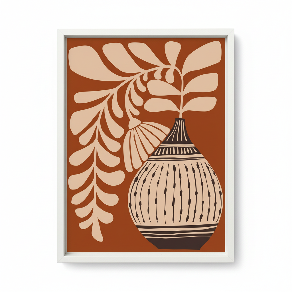 Terracotta Dream – Wall Canvas Art Decor