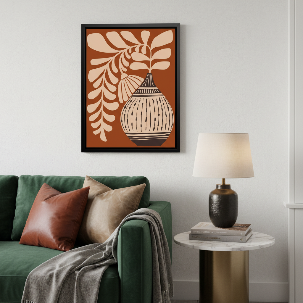 Terracotta Dream – Wall Canvas Art Decor