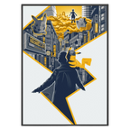 Mystical Pikachu Cityscape