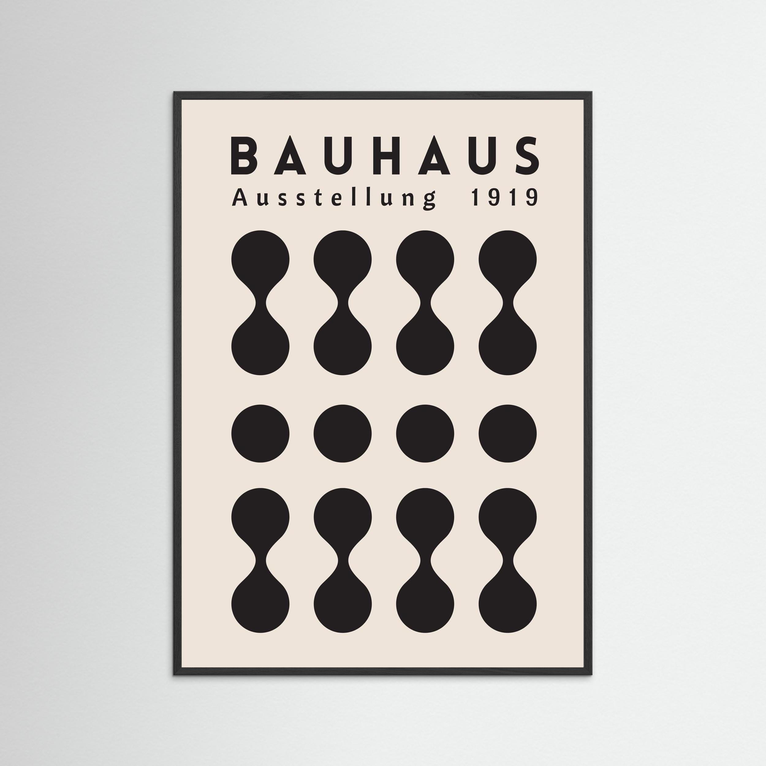 Bauhaus Abstract Black Forms