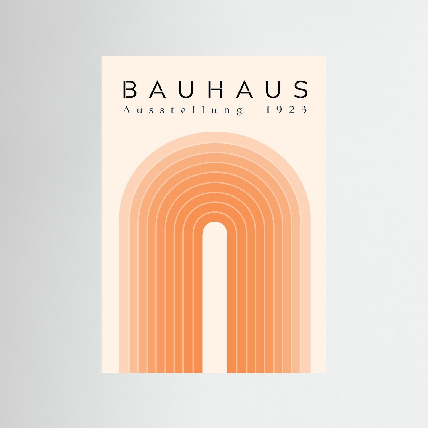 Bauhaus Orange Arch