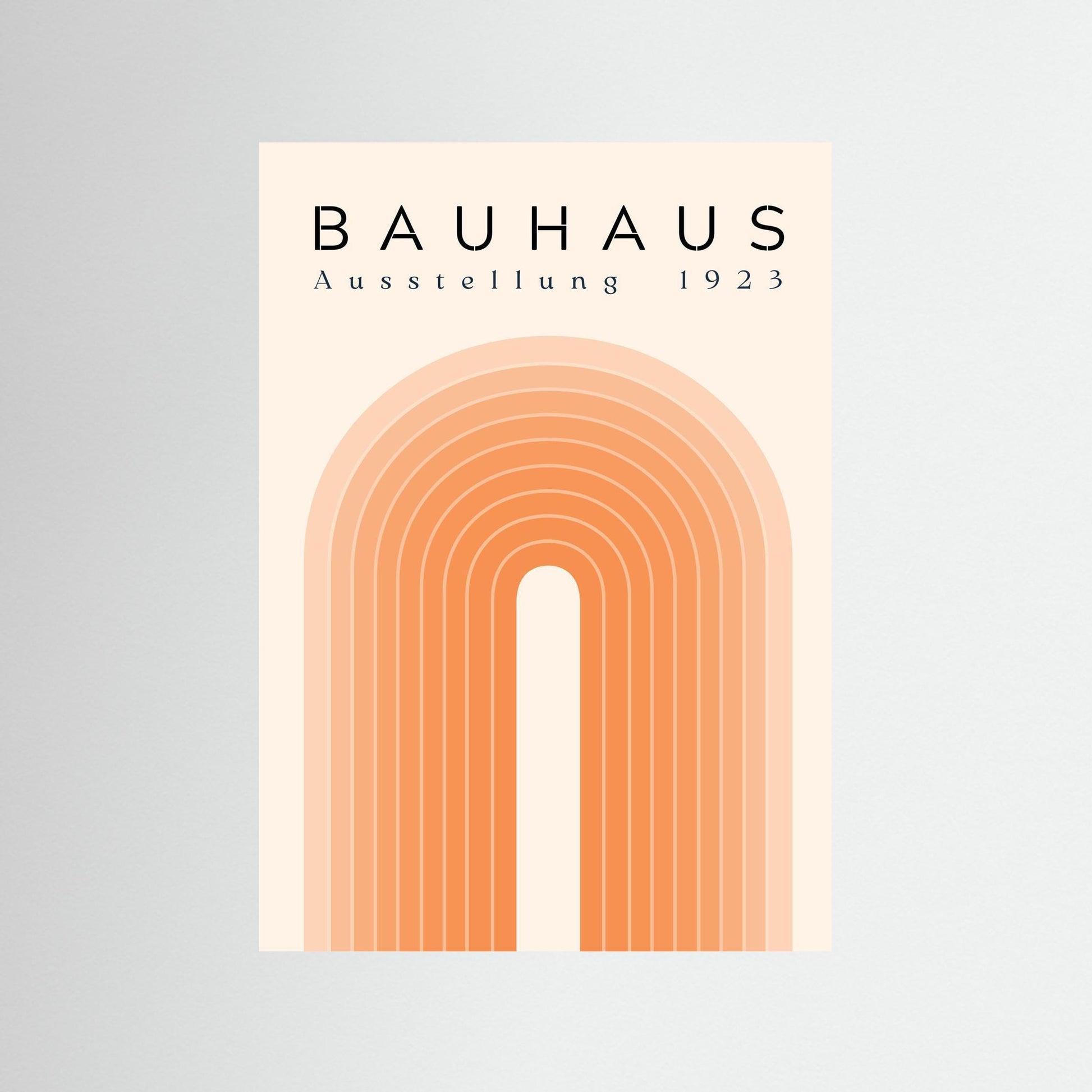 Bauhaus Orange Arch