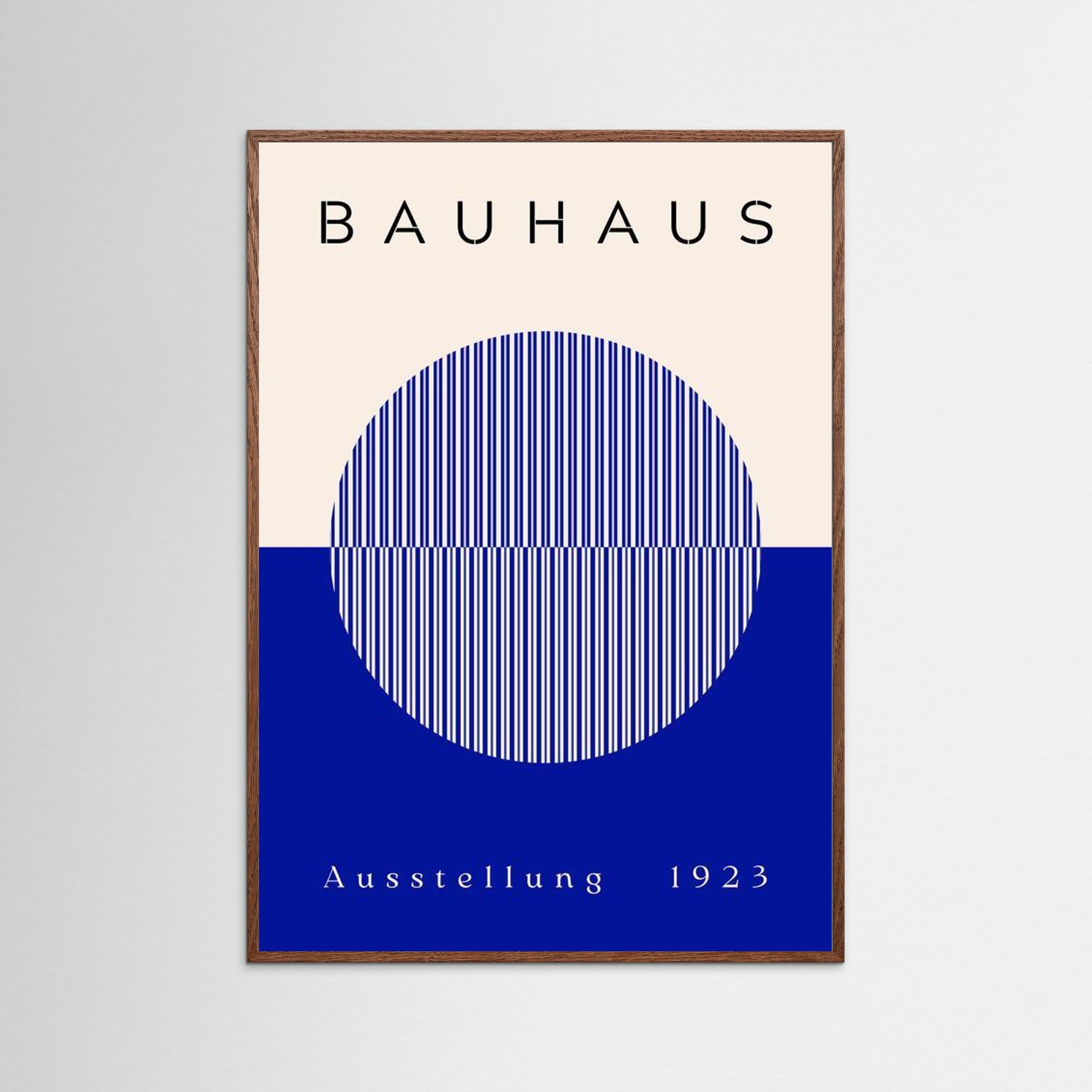 Bauhaus Ausstellung 1923 Striped Circle 